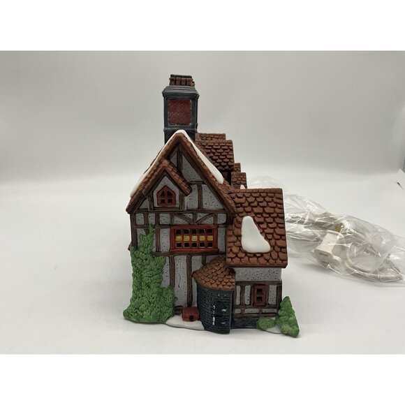 Dept. 56 Dickens' Village Series Ashbury Inn Vintage 1991 Christmas Village - Picture 10 of 14